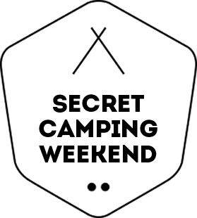 Secret Camping Weekend logo