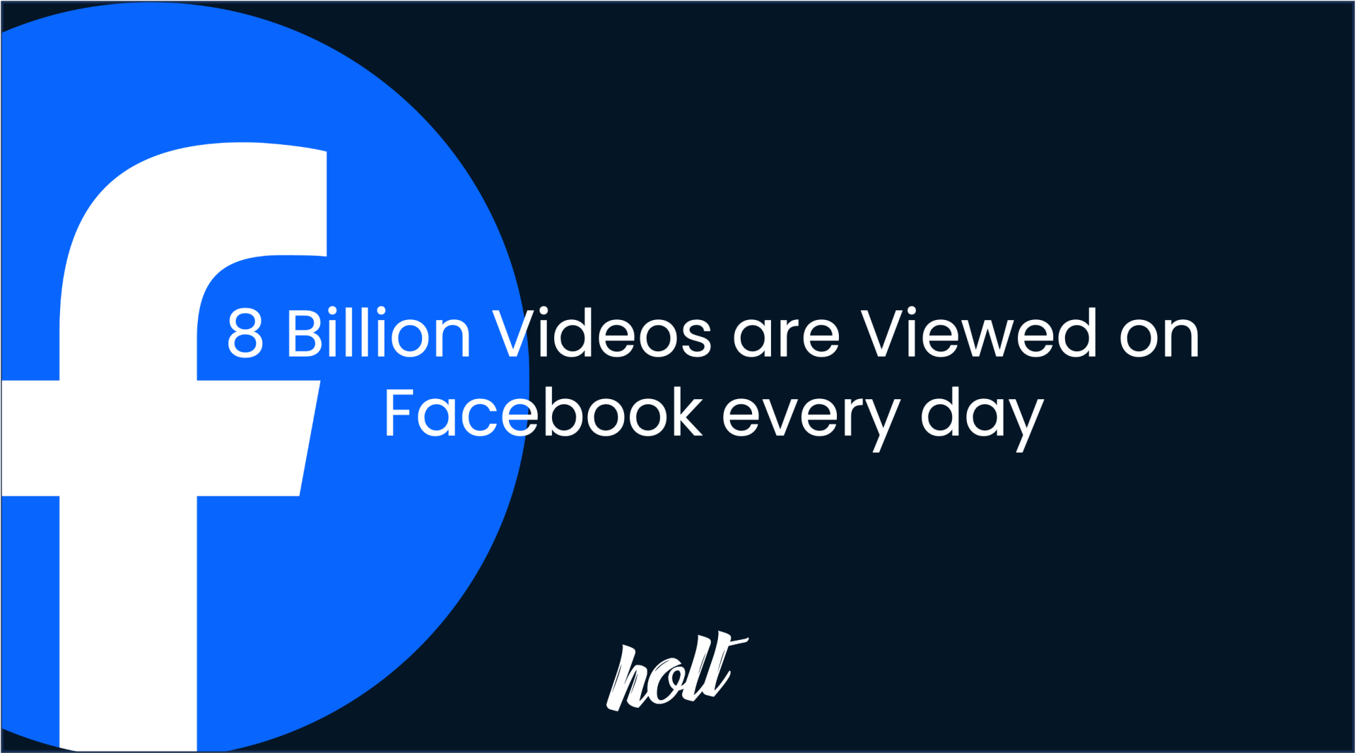8 Billion Videos are Viewed on Facebook every day